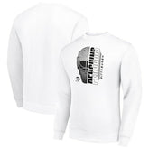 NHL Pittsburgh Penguins Starter Half Helmet Team Logo Pullover Sweatshirt - White