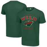 NHL Minnesota Wild Starter Logo T-Shirt - Green
