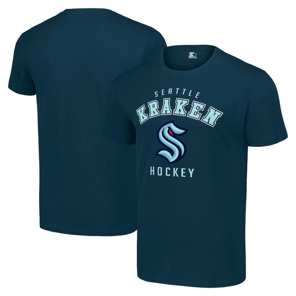NHL Seattle Kraken Starter Logo T-Shirt - Navy