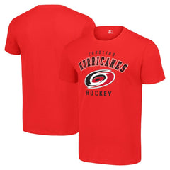 NHL Carolina Hurricanes Starter Logo T-Shirt - Red