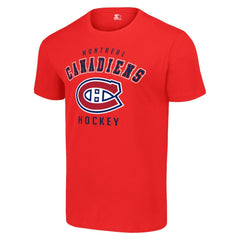 NHL Montreal Canadiens Starter Logo T-Shirt - Red