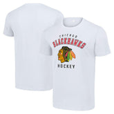 NHL Chicago Blackhawks Starter Logo T-Shirt - White
