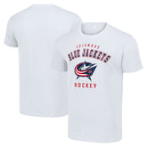 NHL Columbus Blue Jackets Starter Logo T-Shirt - White