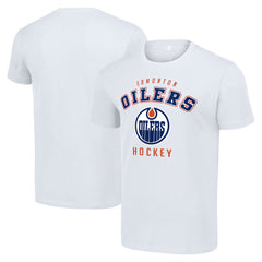 NHL Edmonton Oilers Starter Logo T-Shirt - White