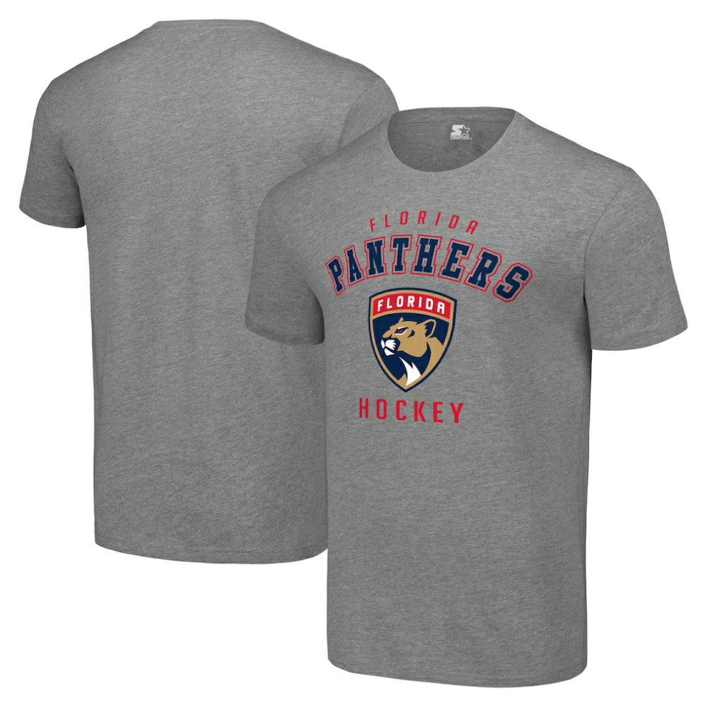 NHL Florida Panthers Starter Logo T-Shirt - Heather Gray