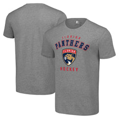 NHL Florida Panthers Starter Logo T-Shirt - Heather Gray