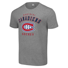 NHL Montreal Canadiens Starter Logo T-Shirt - Heather Gray