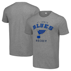 NHL St. Louis Blues Starter Logo T-Shirt - Heather Gray
