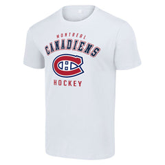 NHL Montreal Canadiens Starter Logo T-Shirt - White