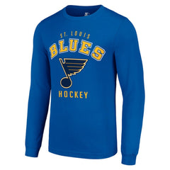 NHL St. Louis Blues Starter Logo Long Sleeve T-Shirt - Royal