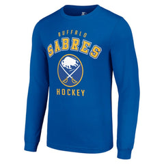 NHL Buffalo Sabres Starter Logo Long Sleeve T-Shirt - Royal