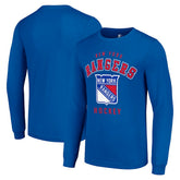 NHL New York Rangers Starter Logo Long Sleeve T-Shirt - Royal