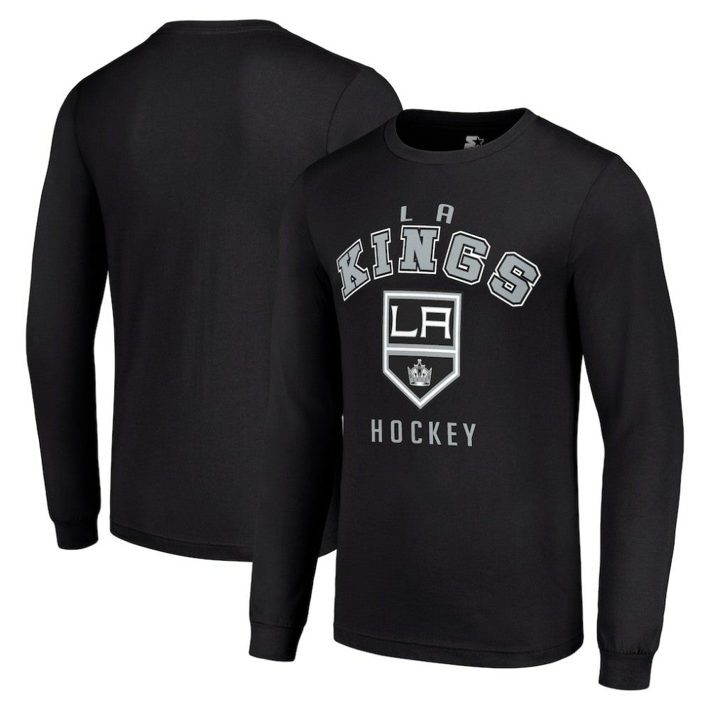 NHL Los Angeles Kings Starter Logo Long Sleeve T-Shirt - Black