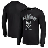 NHL Los Angeles Kings Starter Logo Long Sleeve T-Shirt - Black