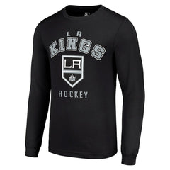 NHL Los Angeles Kings Starter Logo Long Sleeve T-Shirt - Black
