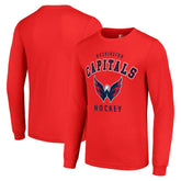 NHL Washington Capitals Starter Logo Long Sleeve T-Shirt - Red