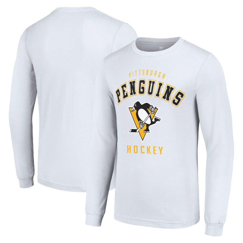 NHL Pittsburgh Penguins Starter Logo Long Sleeve T-Shirt - White