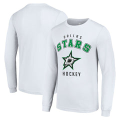 NHL Dallas Stars Starter Logo Long Sleeve T-Shirt - White