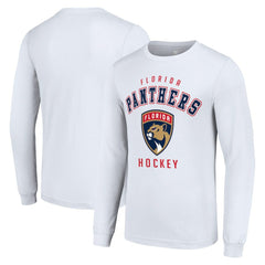 NHL Florida Panthers Starter Logo Long Sleeve T-Shirt - White