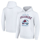 NHL Colorado Avalanche Starter Logo Pullover Hoodie - White