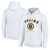 NHL Boston Bruins Starter Logo Pullover Hoodie - White