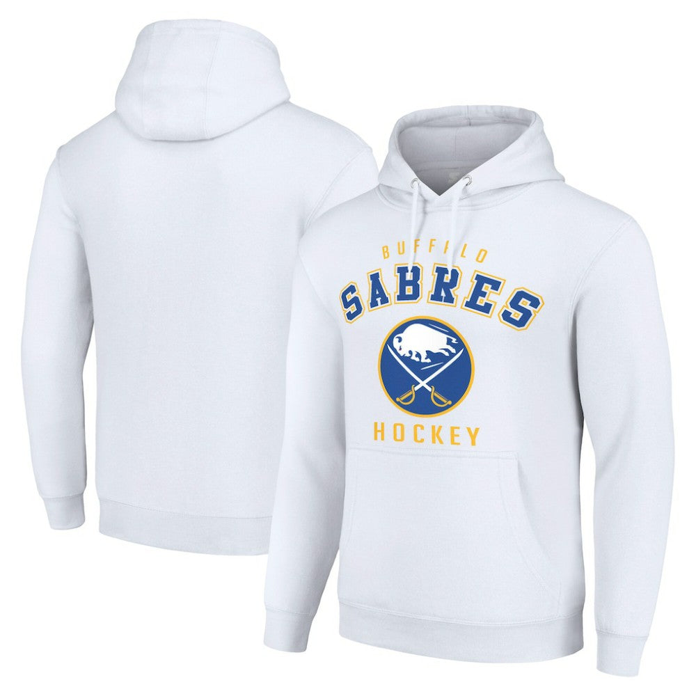 NHL Buffalo Sabres Starter Logo Pullover Hoodie - White