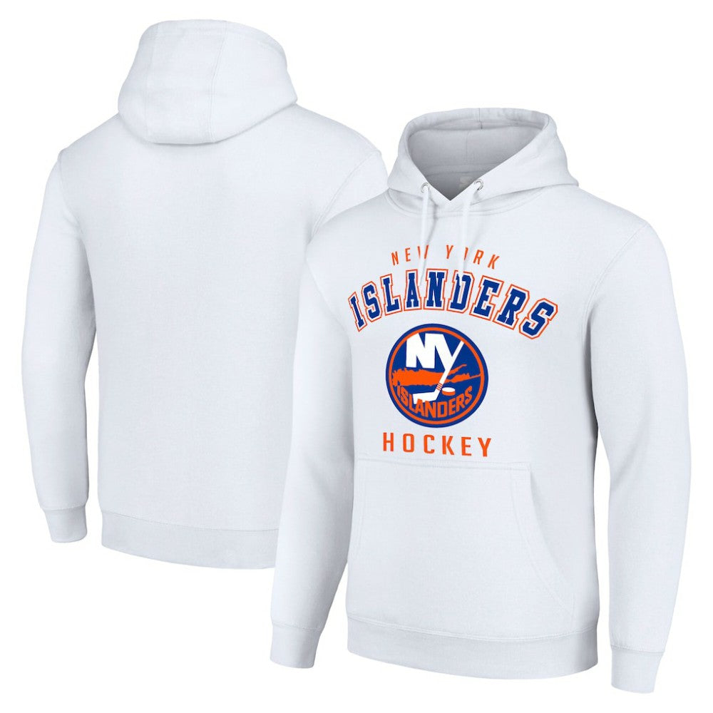 NHL New York Islanders Starter Logo Pullover Hoodie - White
