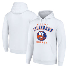 NHL New York Islanders Starter Logo Pullover Hoodie - White