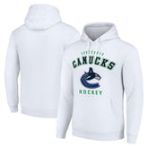 NHL Vancouver Canucks Starter Logo Pullover Hoodie - White