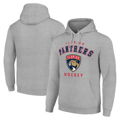 NHL Florida Panthers Starter Logo Pullover Hoodie - Heather Gray