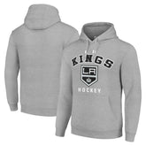 NHL Los Angeles Kings Starter Logo Pullover Hoodie - Heather Gray