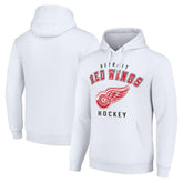 NHL Detroit Red Wings Starter Logo Pullover Hoodie - White