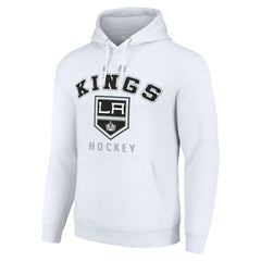 NHL Los Angeles Kings Starter Logo Pullover Hoodie - White