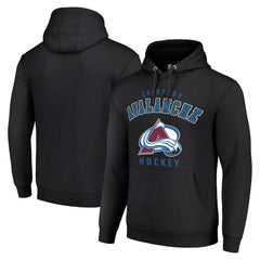 NHL Colorado Avalanche Starter Logo Pullover Hoodie - Black