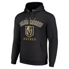 NHL Vegas Golden Knights Starter Logo Pullover Hoodie - Black