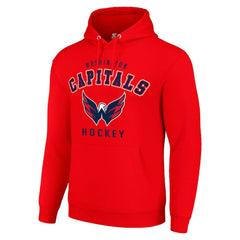 NHL Washington Capitals Starter Logo Pullover Hoodie - Red