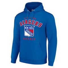 NHL New York Rangers Starter Logo Pullover Hoodie - Royal