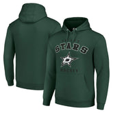 NHL Dallas Stars Starter Logo Pullover Hoodie - Green