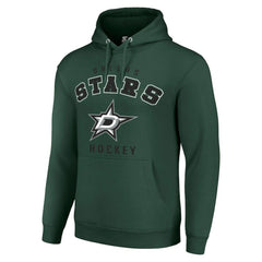 NHL Dallas Stars Starter Logo Pullover Hoodie - Green