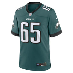 NFL Lane Johnson Philadelphia Eagles Team Game Jersey - Midnight Green
