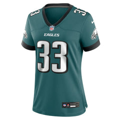 NFL Cooper DeJean Philadelphia Eagles Women's Team Game Jersey - Midnight Green