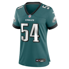 NFL Jeremiah Trotter Jr. Philadelphia Eagles Women's Team Game Jersey - Midnight Green