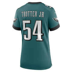 NFL Jeremiah Trotter Jr. Philadelphia Eagles Women's Team Game Jersey - Midnight Green