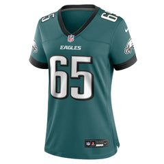 NFL Lane Johnson Philadelphia Eagles Women's Team Game Jersey - Midnight Green