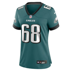 NFL Jordan Mailata Philadelphia Eagles Women's Team Game Jersey - Midnight Green