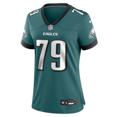 NFL Trevor Keegan Philadelphia Eagles Women's Team Game Jersey - Midnight Green