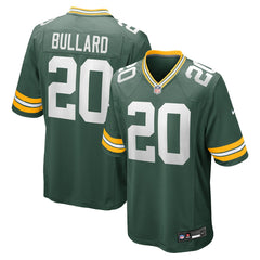 NFL Javon Bullard Green Bay Packers Game Jersey - Green