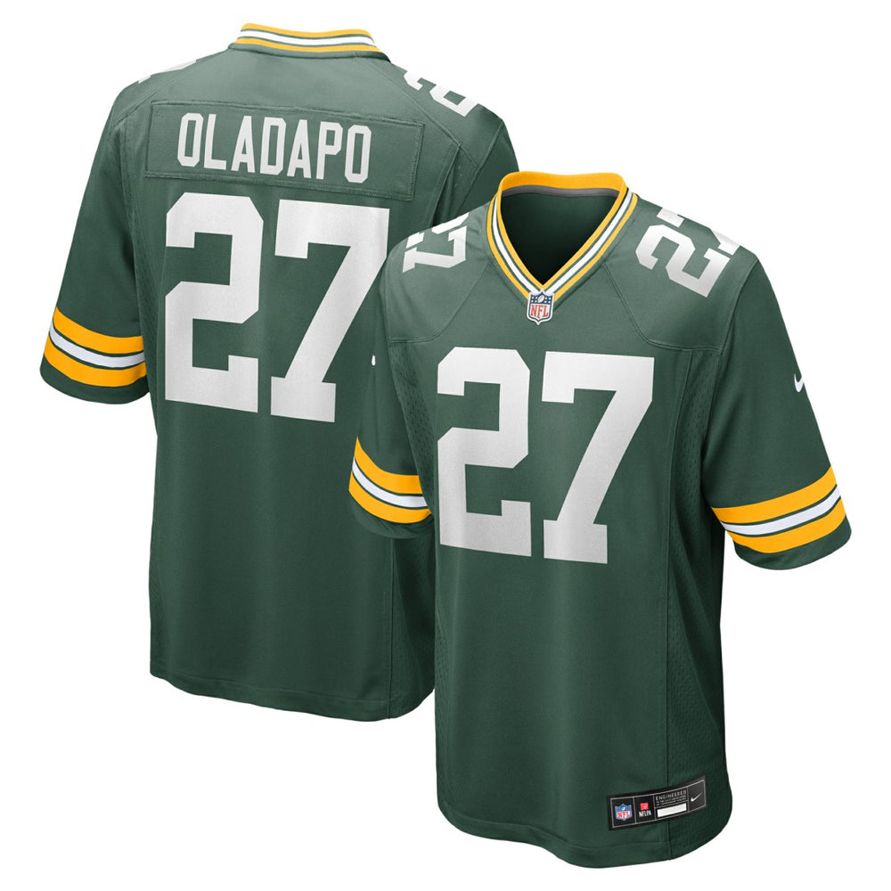 NFL Kitan Oladapo Green Bay Packers Game Jersey - Green