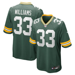 NFL Evan Williams Green Bay Packers Game Jersey - Green