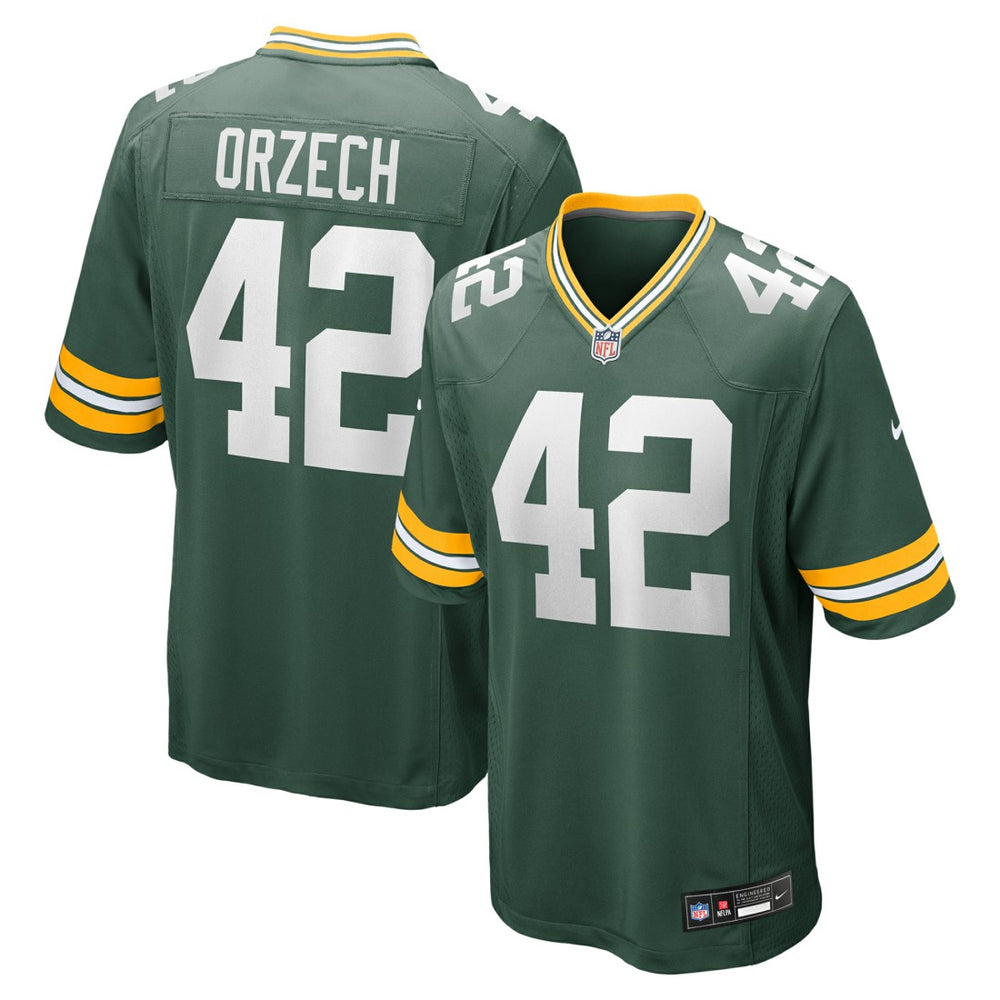 NFL Matt Orzech Green Bay Packers Game Jersey - Green